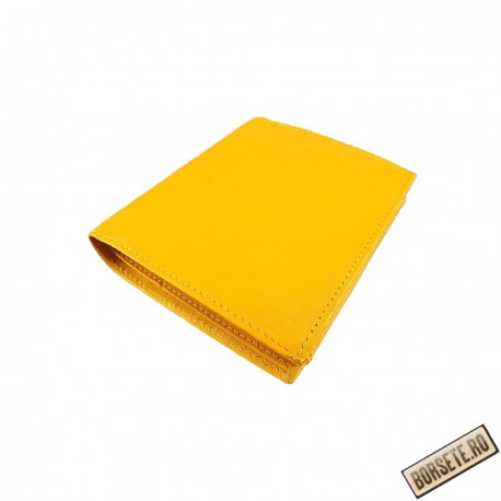 Portofel de dama, piele naturala, 9,5 x 12 cm, B117GA
