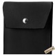 Borseta telefon, imitatie piele, negru, 18.5 x 12 cm, 3610002-001