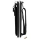 Borseta telefon, portofel, negru, 18 x 11.5 cm, 3900024-001