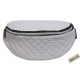 Borseta de brau, imitatie piele, gri, 25 x 14 cm, 3600202-002