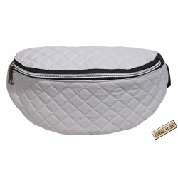 Borseta de brau, imitatie piele, gri, 25 x 14 cm, 3600202-002