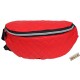 Borseta de brau, imitatie piele, rosu, 25 x 14 cm, 3600202-003