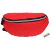 Borseta de brau, imitatie piele, rosu, 25 x 14 cm, 3600202-003