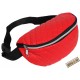 Borseta de brau, imitatie piele, rosu, 25 x 14 cm, 3600202-003